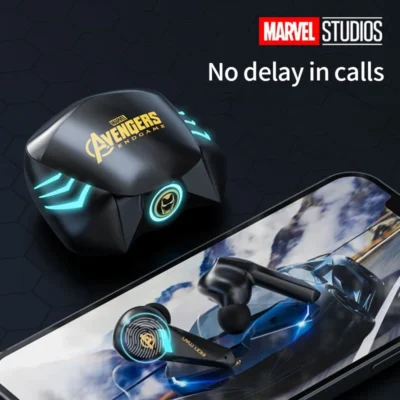 Disney Marvel BTMV15 Iron Man Wireless TWS Bluetooth Earphone Noise Reduction Sports Gaming Waterproof Earbuds with Mic Headsets 4