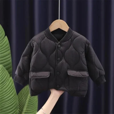 2023 New Children Parkas Winter Jacket for Boys Girls Warm Top Coat Kids Thicken Velvet Jackets Baby Coats Soft Casual Outerwear 5