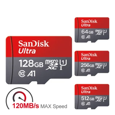 Ultra microsd 128GB 32GB 64GB 256GB 512GB A1 Micro SD Card SD TF Flash Card Memory Card Class 10 for Phone 2