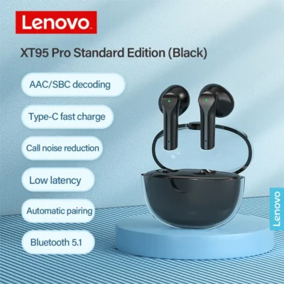 XT95PRO Standard, Non-luminous Bluetooth Earphone for Thinkplus Wireless Binaural TWS5.1 Sports Games 4