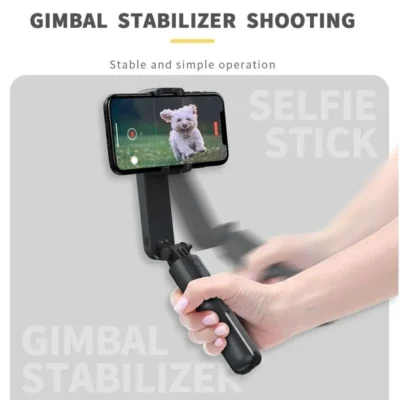 Handheld Gimbal Stabilizer Selfie Stick L09 Bluetooth Mobile Phone Holder Adjustable Fill Light Selfie Stand For IPhone/Xiaomi 2