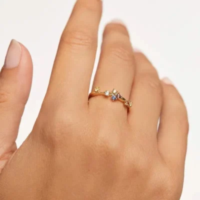 Fashion 925 Sterling Silver Simple Style Ring Charm Quality Finger Ring Exquisite Accessories Birthday Party Gift Free Shipping 5