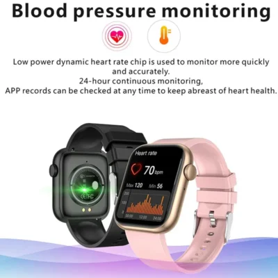 LIGE Smart Watch For Women Full Touch Screen Bluetooth Call Waterproof Watches Sport Fitness Tracker Smartwatch Lady Reloj Mujer 4