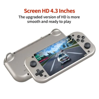 BOYHOM M17 Retro Handheld Video Game Console Open Source Linux System 4.3 Inch IPS Screen Portable Pocket Video Player for PSP 3