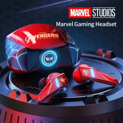 Disney Marvel BTMV15 Iron Man Wireless TWS Bluetooth Earphone Noise Reduction Sports Gaming Waterproof Earbuds with Mic Headsets 2