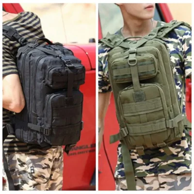 Military Tactical Backpack Travel Sports Camouflage Bag Outdoor Climbing Hunting Backpack Fishing Hiking Army 3P Pack Bag 6