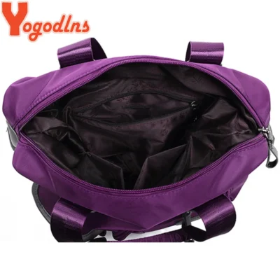 Yogodlns New Arrival Nylon Women Messenger Bags Casual Large Capacity Ladies Handbag Female Crossbody Shoulder Bags Waterproof 5