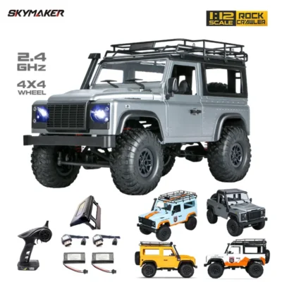 1:12 Scale MN Model RTR Version WPL RC Car 2.4G 4WD MN99S RC Rock Crawler MN98 MN99 Defender Pickup Remote Control Truck Toys 1